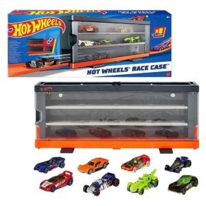 Hot Wheels Race Case x 8 Cars