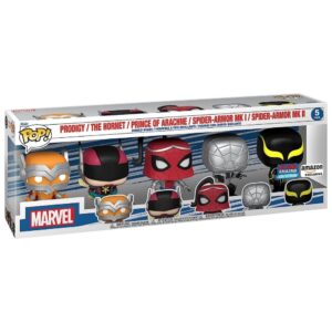 Funko Pop Marvel 5 Pack Beyond Amazing Collection Spiderman Amazon Exclusive